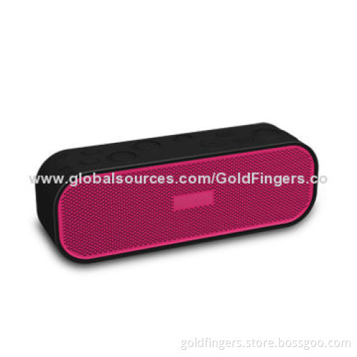 Waterproof Portable Wireless Bluetooth Speaker, Built-in Speakerphone, 8 Hours Rechargeable Battery